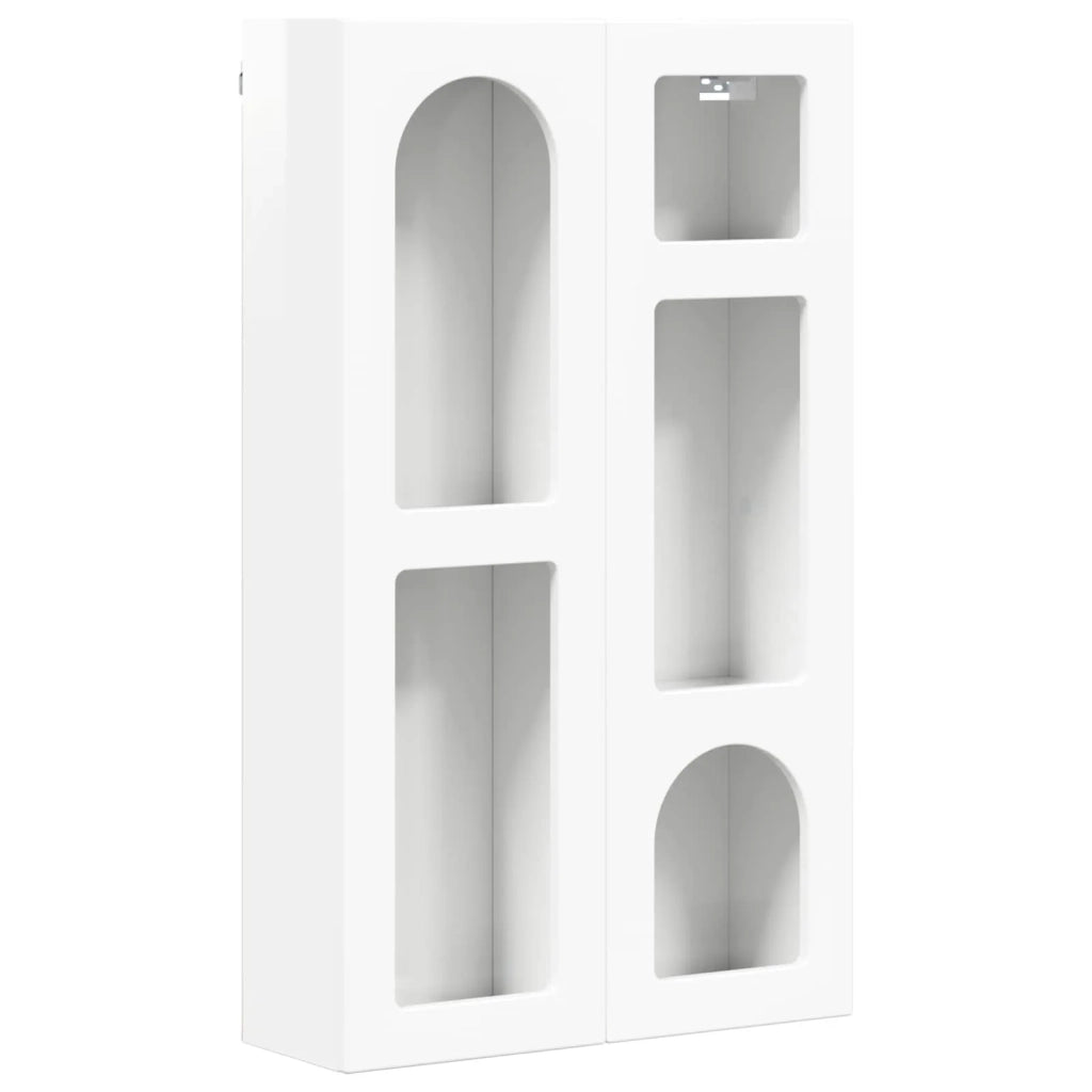 Armadio pensile con lo scaffale Bianco Lucido 59 x 20 x 100 cm CFW4976758