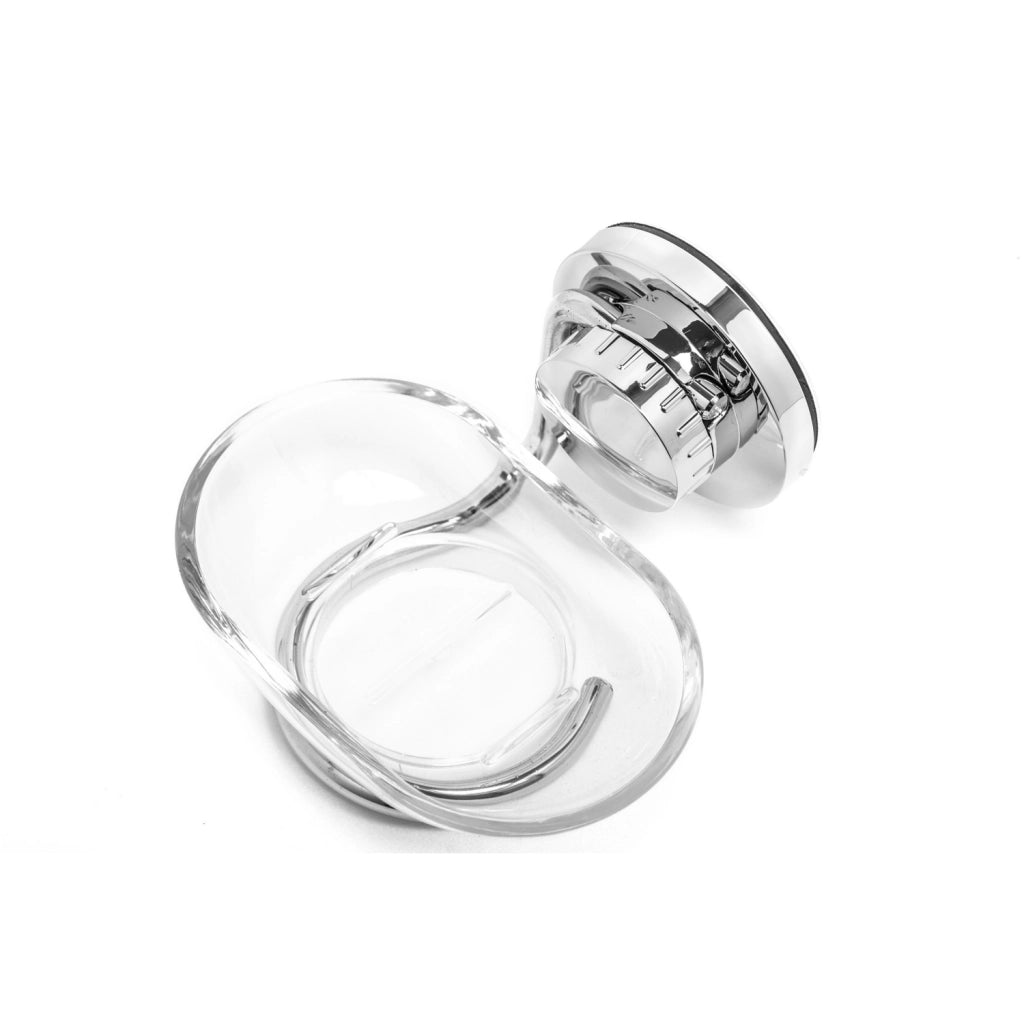 Porta sapone da parete Cromo in Acciaio cromato  SAN e ABS Mod. New chrome 2.0