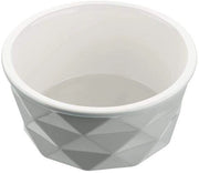 Ciotola ceramica EIBY, contenitore per cibo e bevande, antiscivolo, 1900 ml, grigio