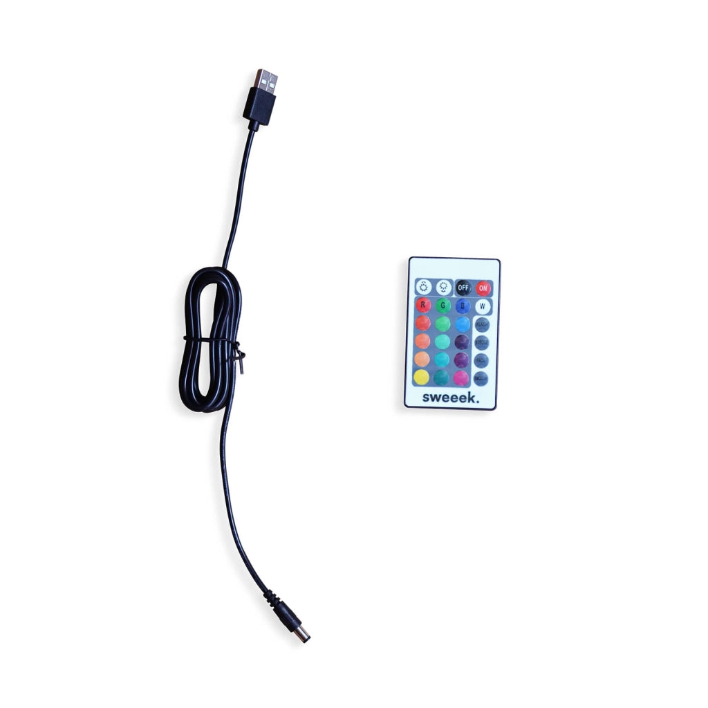 Vaso luminoso led colore bianco con batteria ricaricabile, multicolore