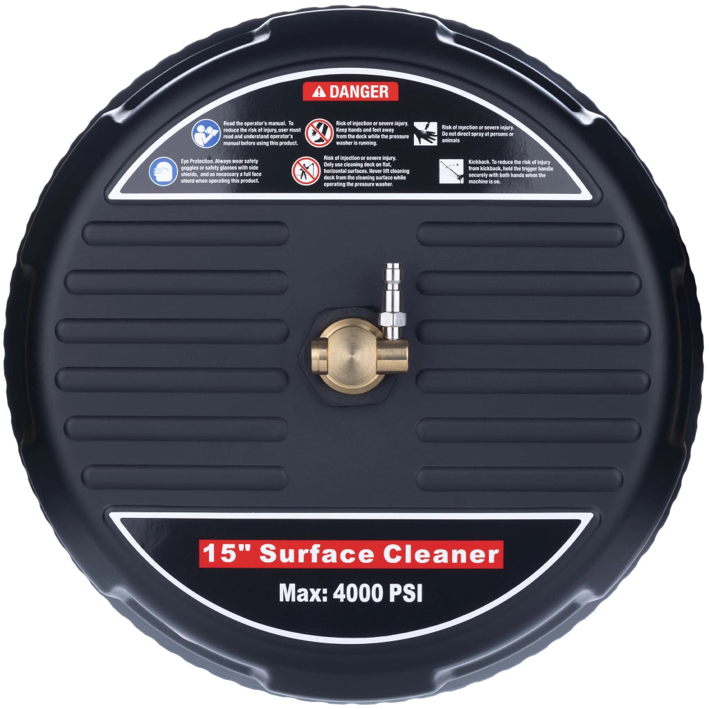 Spazzola Professionale T-Racer 15" con Attacco Rapido 1/4" – Alta Pressione, 160 Bar, 450-650l/h