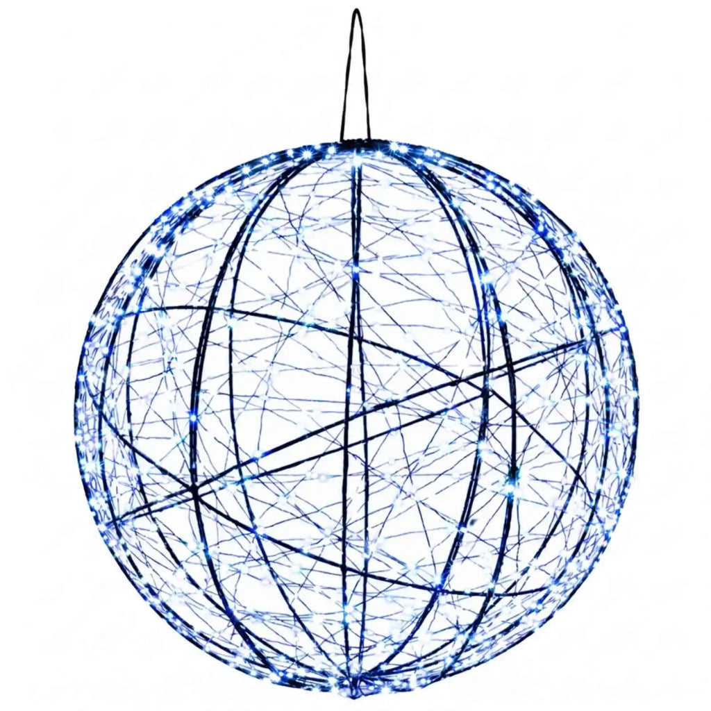 Luce a punta di Natale 2 pz 1000 LED Blu Diametro 40 x 42 cm 42049789
