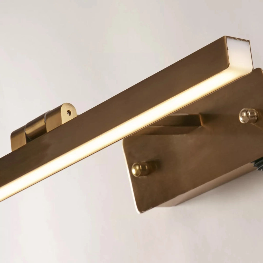 Applique Moderna Corfù Acciaio Ottone Alluminio Led 7,99W 3000K