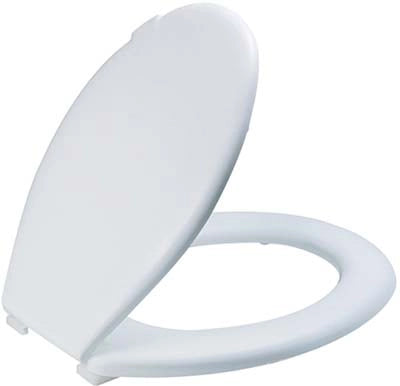 SEDILE WC EVEREST SANIPLAST TERMOPLASTICA BIANCO CM 37,3X46,7 coprivaso copriwater
