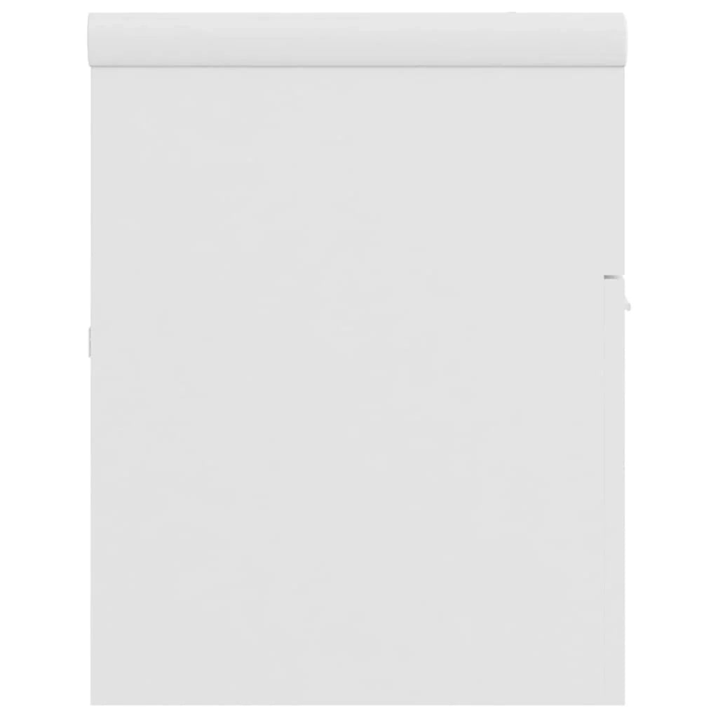 Mobile lavabo con vasca integrata 100 x 38,5 x 46 cm truciolare bianco 02_0006433