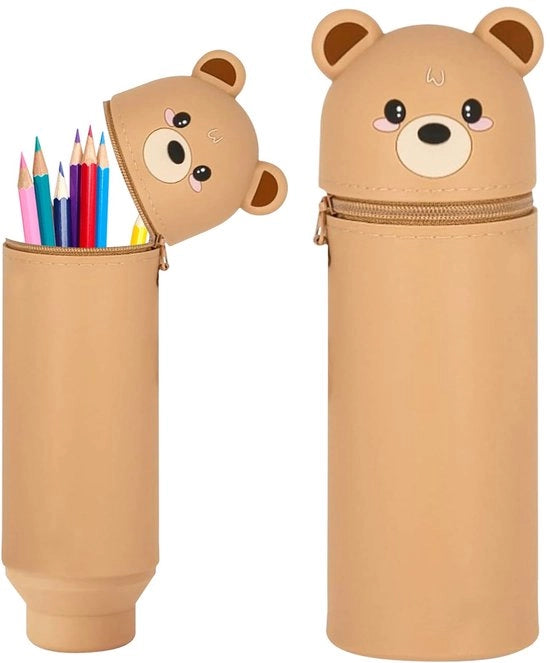 Etui per Bar Uitbreidbaar per Birra con Chiusura Ritssluiting in Silicone Kawaii