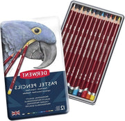 Set di Pastelli a Pastello da 12 Colori - Ideale per Mescolare e Colorare - Qualità Professionale - 3299112 Pezzo
