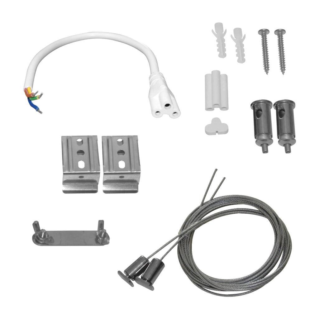 Alcapower Plafoniera LED Rail serie IP44 40W 4000lm 4500K 120cm: Illuminazione professionale a elevata efficienza per ambienti tecnici e industriali