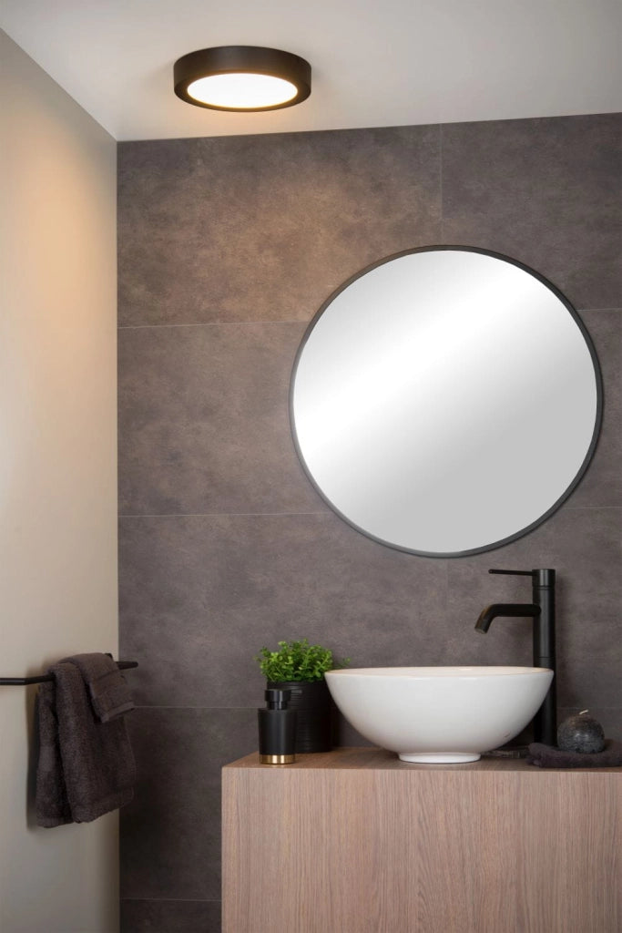 Plafoniera Lucide Brice LED 15W 3000K IP44 24cm bianca