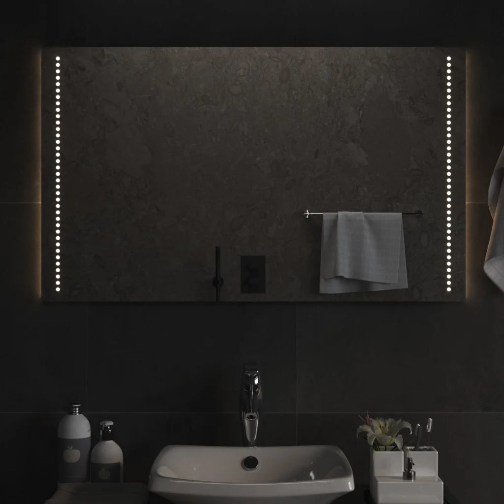 Specchio da Bagno con Luci LED 60x100 cm cod mxl 67781