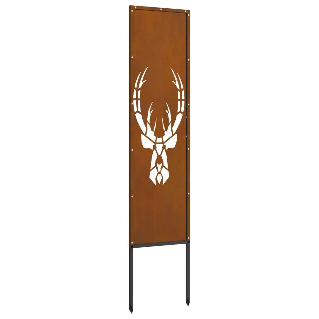 Schermo per privacy in giardino Ruggine 32 x 140 cm CFW9404247