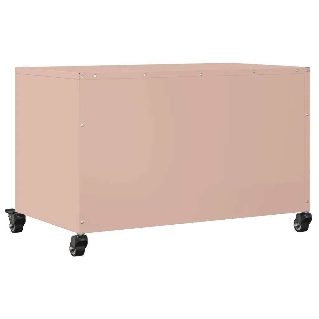Mobile TV Rosa 68x39x43,5 cm in Acciaio 846669