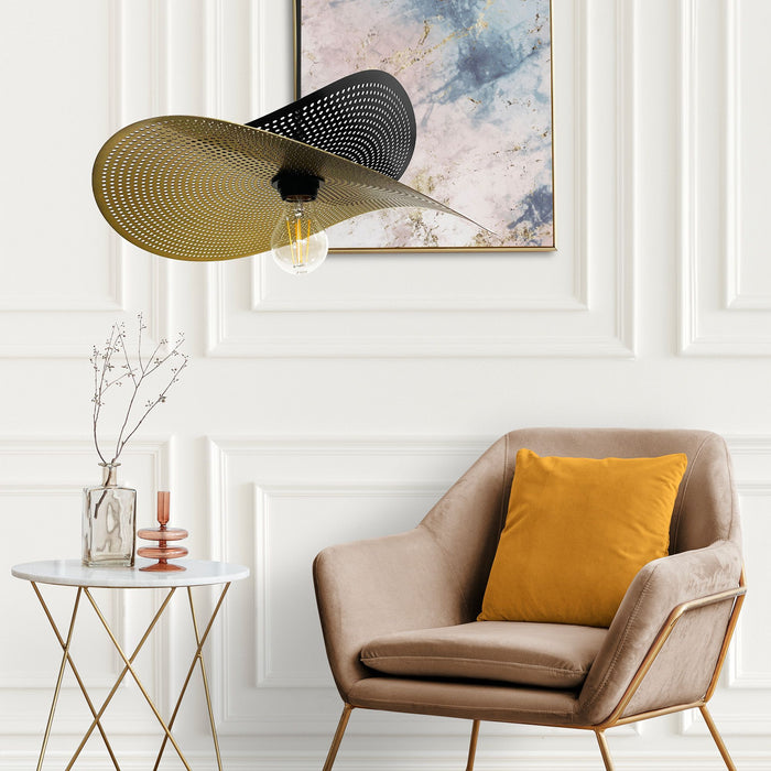 Lampada Da Soffitto APP1471-1CP Black/gold