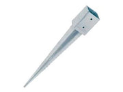 SUPPORTO DA PIANTARE SU TERRENO PER TRAVE ART.797  mm.71x71x750    ALDEGHI