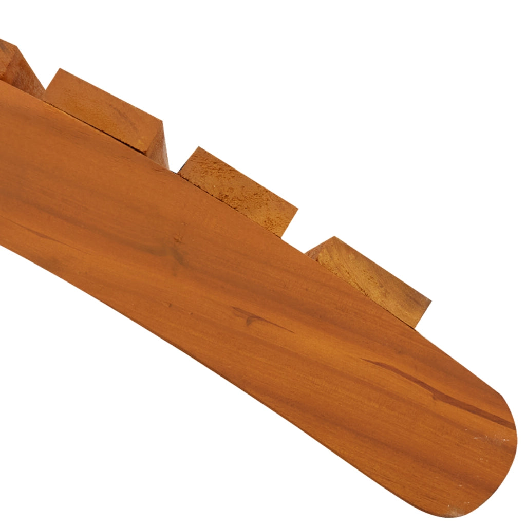 Lettini prendisole 2 pz in Legno Massello di Acacia