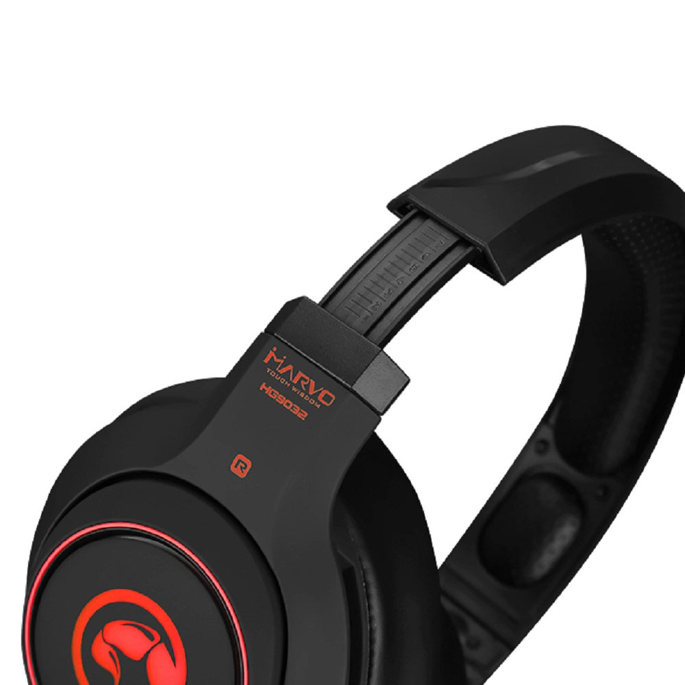 Trade Shop - Cuffie Gaming Headset Marvo Hg9032 Scorpion Usb Auricolare Microfono Pc Ps4 Xbox -