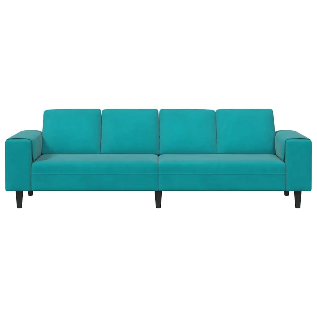 Divano per Soggiorno Turchese 250 x 188 x 76 cm 3335099