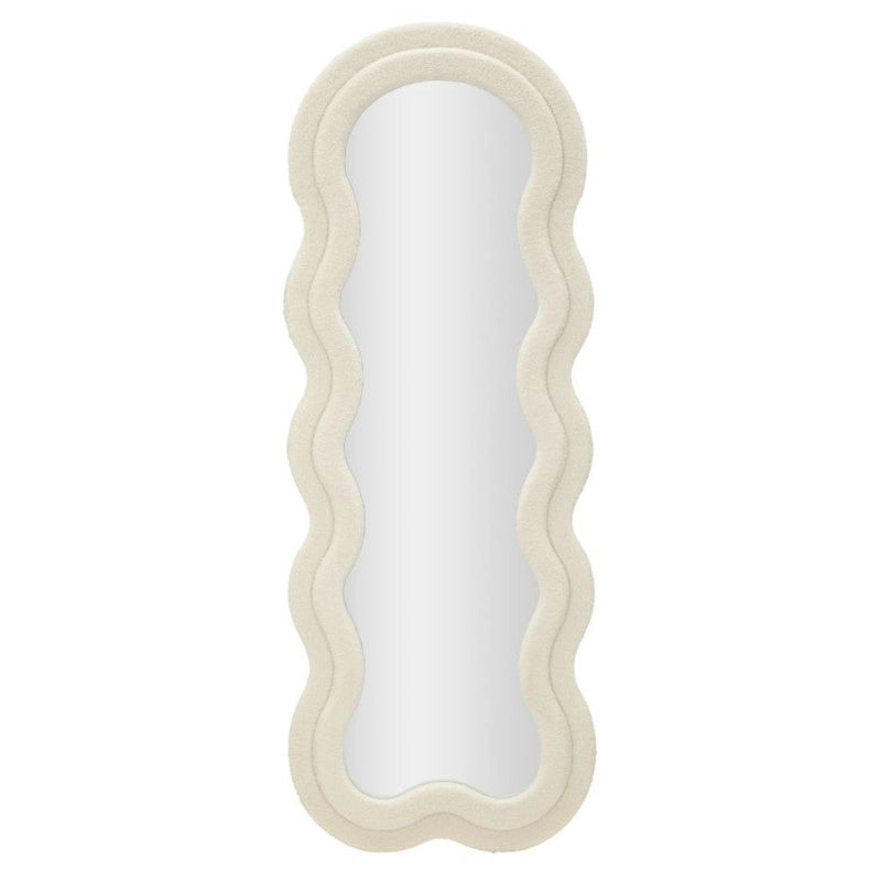 Specchio Da Muro Teddy Crema cm 60x4x160