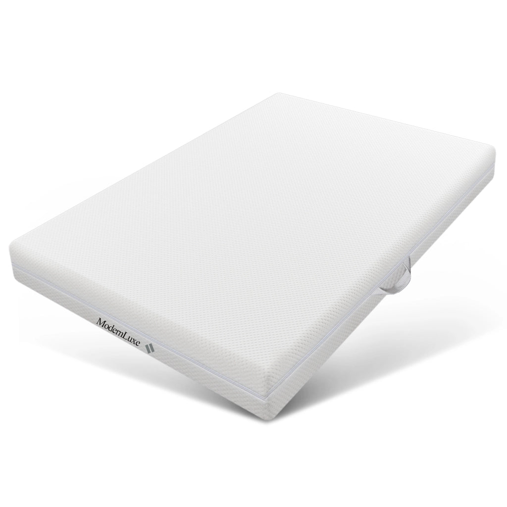 Materasso in schiuma comfort 7 zone bianco 140x200 cm