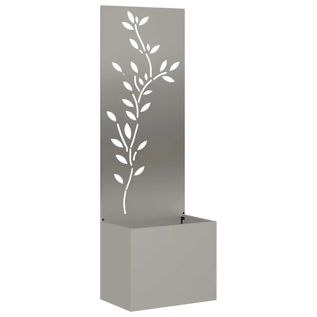 Schermo per privacy in giardino Floreale Ruggine 50 x 140 cm 876482