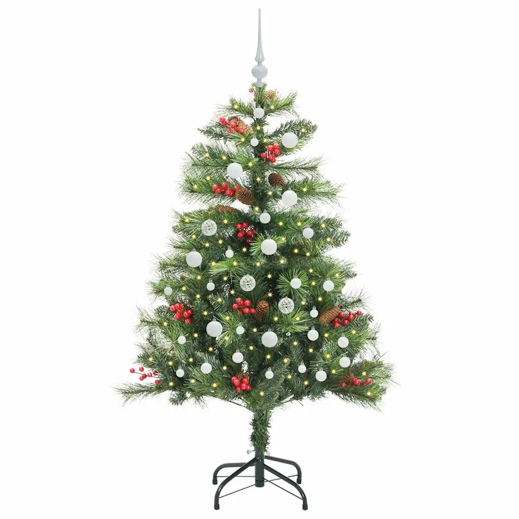 Albero di Natale artificiale Verde 150 cm PVC e Metallo 3395128