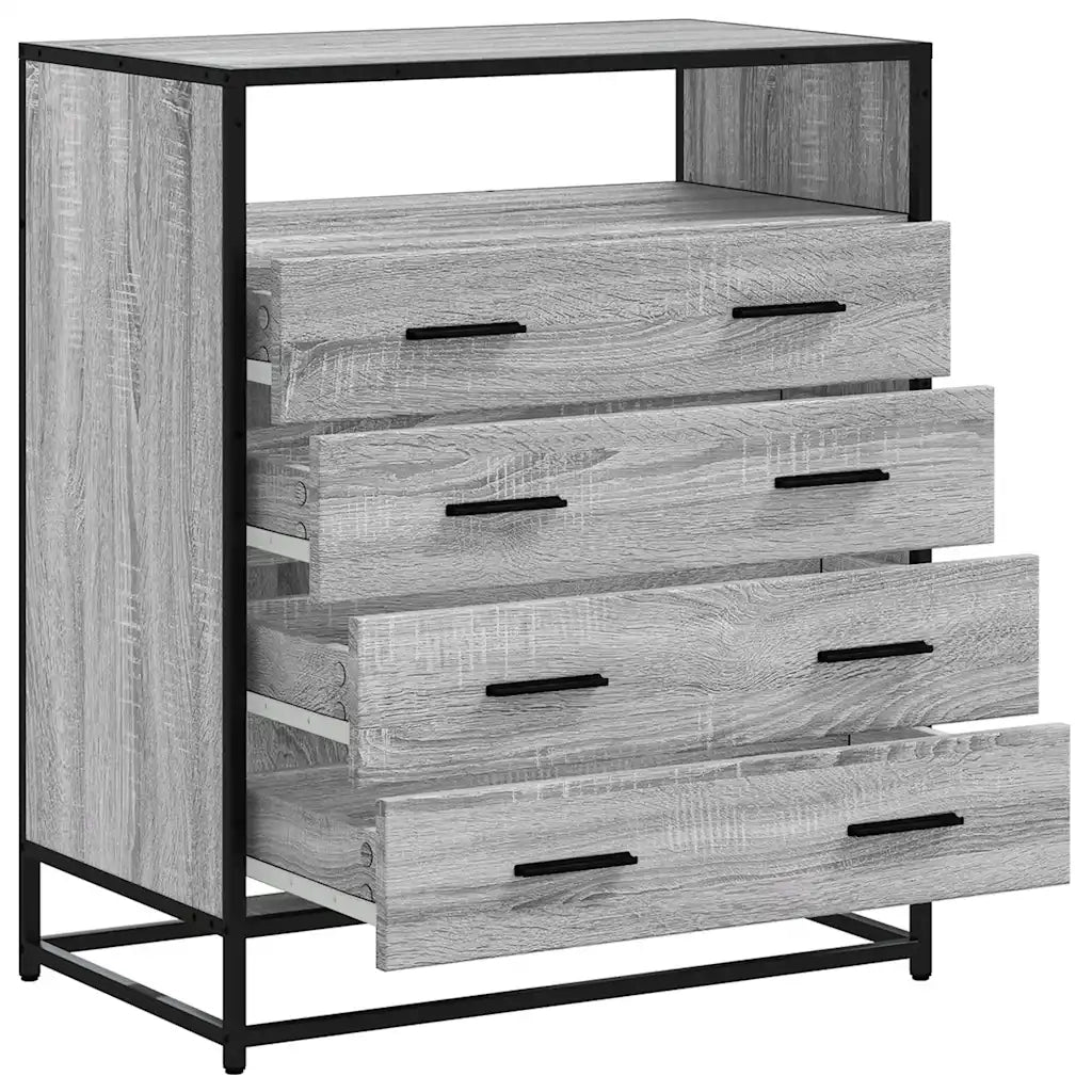Cassettiera Grigio Sonoma 70x41x83,5 cm in Legno Multistrato CFW5911146