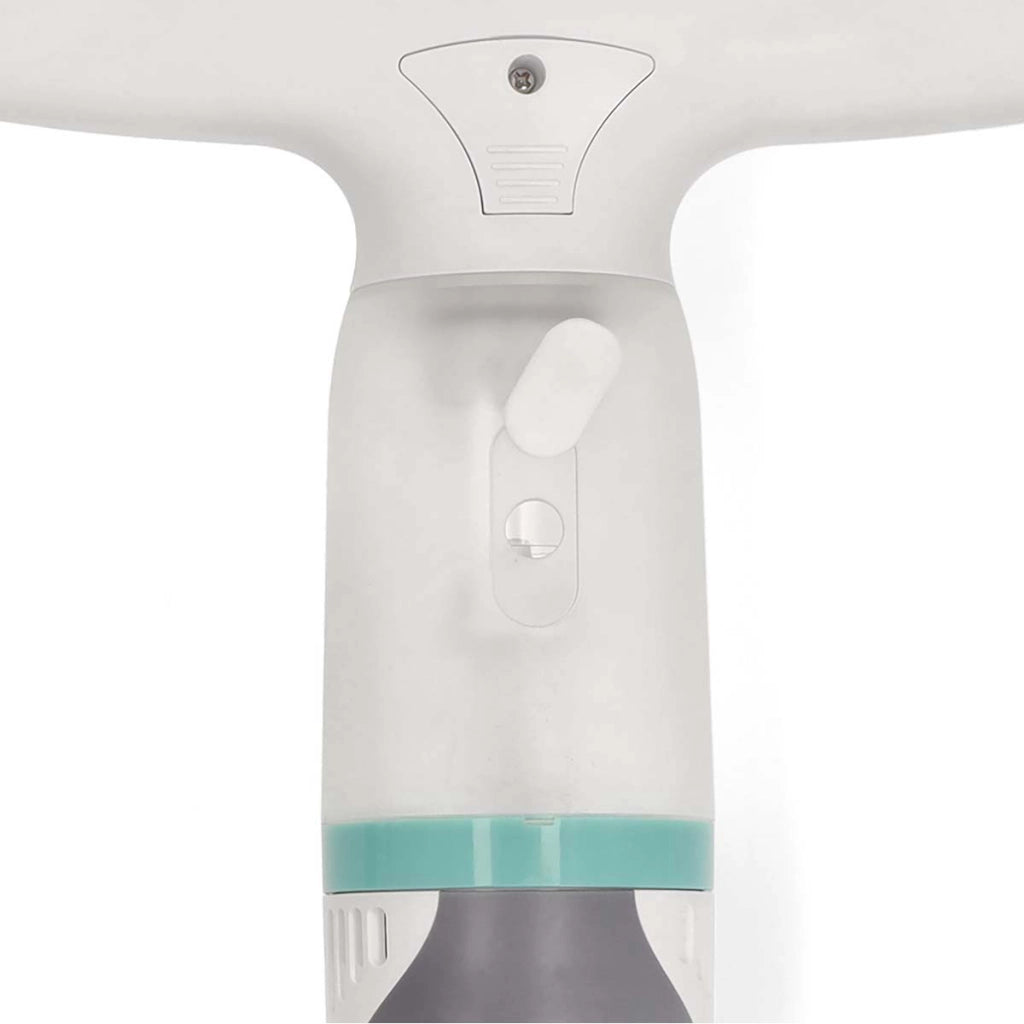 Pulitore Vetri Senza Aloni 1200Pa Autonomia 45min Ricarica USB-C Bianco Nedis