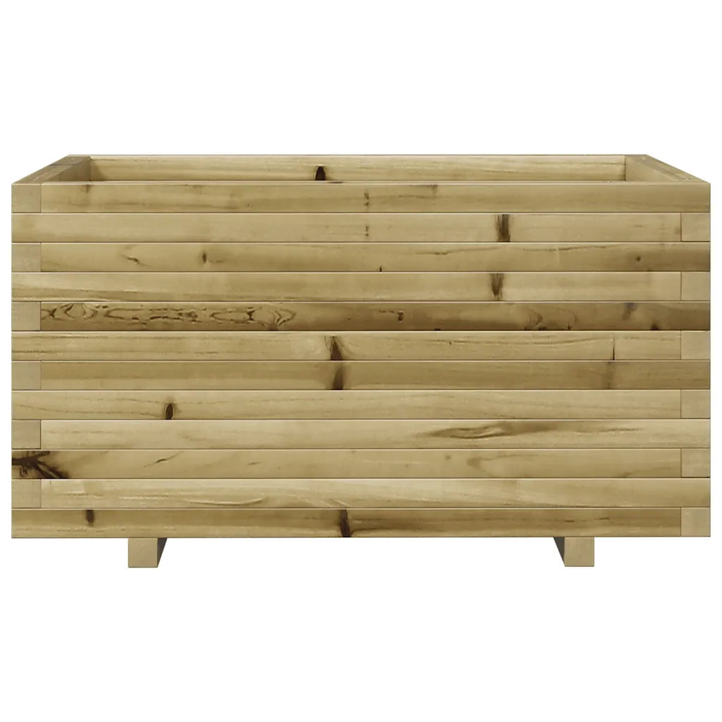 Fioriera da Giardino 90x60x49,5 cm in Legno di Pino Impregnato 847387