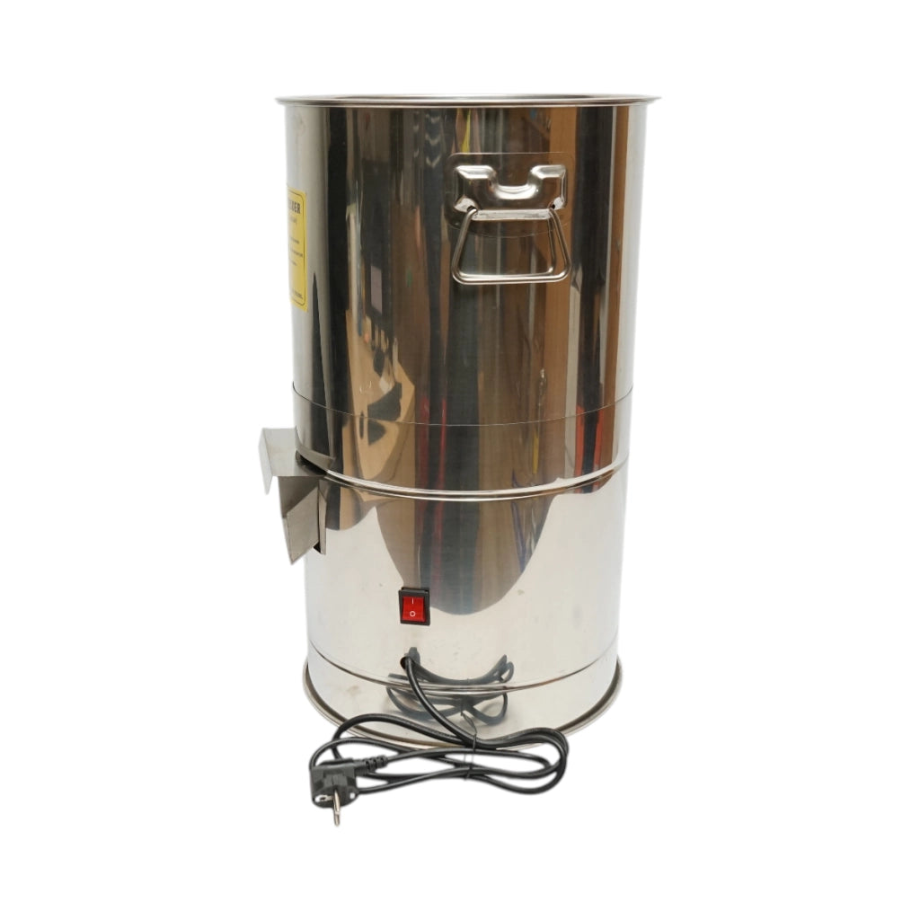 Tritatutto elettrico per scarti vegetali e mangimi, 550W, 220V, ciotola in acciaio inox da 12L, 4 lame incluse.
