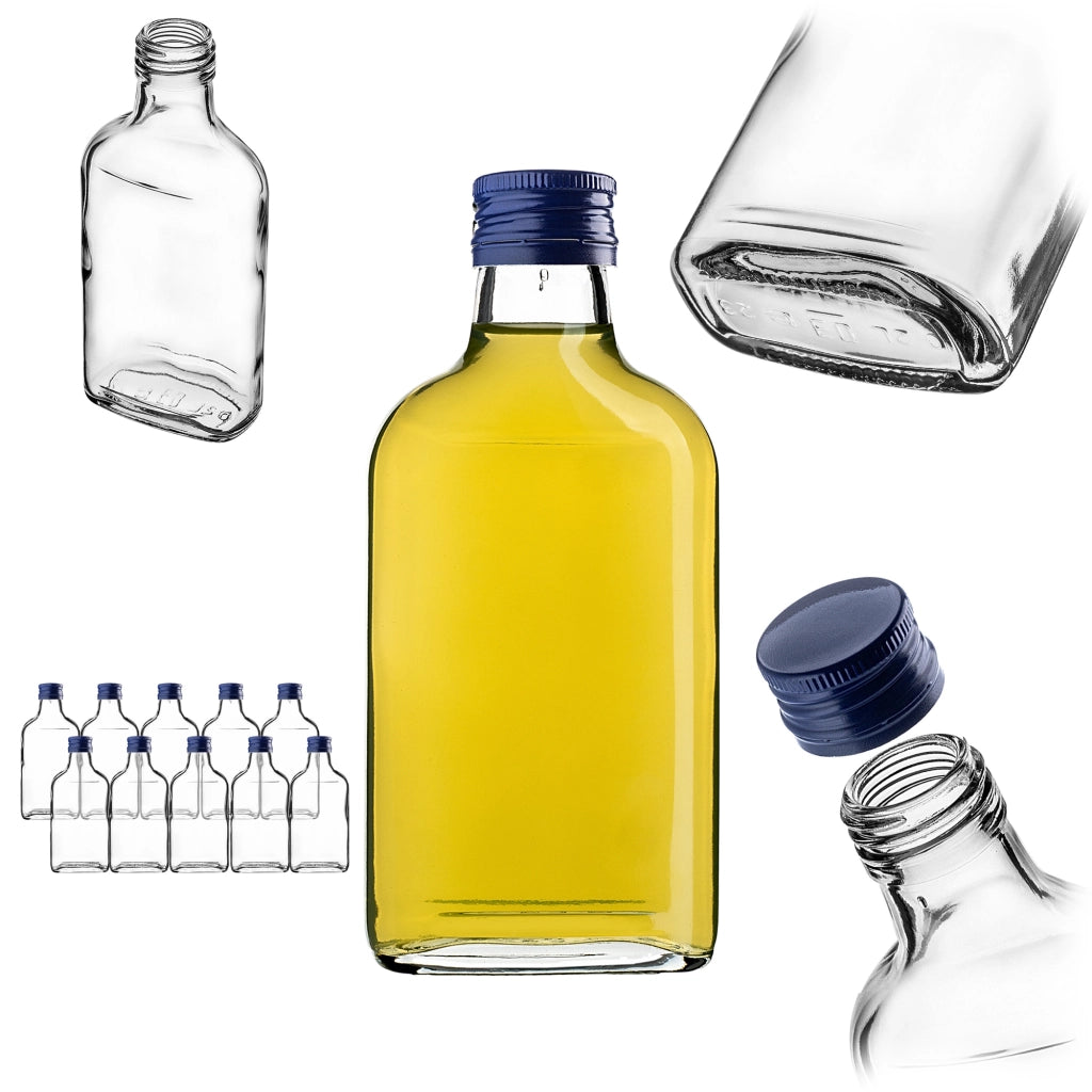 KADAX Butelka piersiówka 200ml BUT200 z zakrętką g