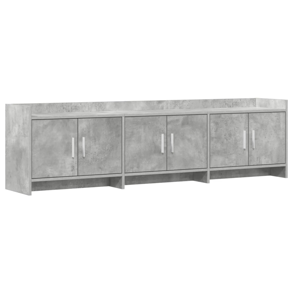 Mobile TV 168 x 33 x 47 cm Grigio Cemento Legno ingegnerizzato 8011206