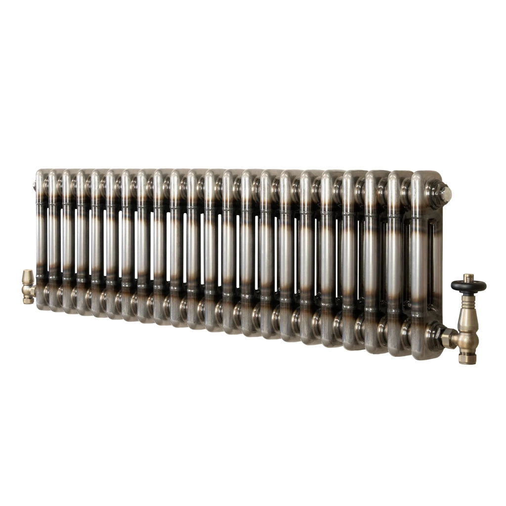 Radiatore 2 Colonne Orizzontale Metallo Grezzo 300x1010mm TRV