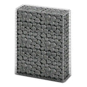 Cesto Gabbione con Coperchio in Filo Zincato 100 x 80 x 30 cm  cod mxl 15847