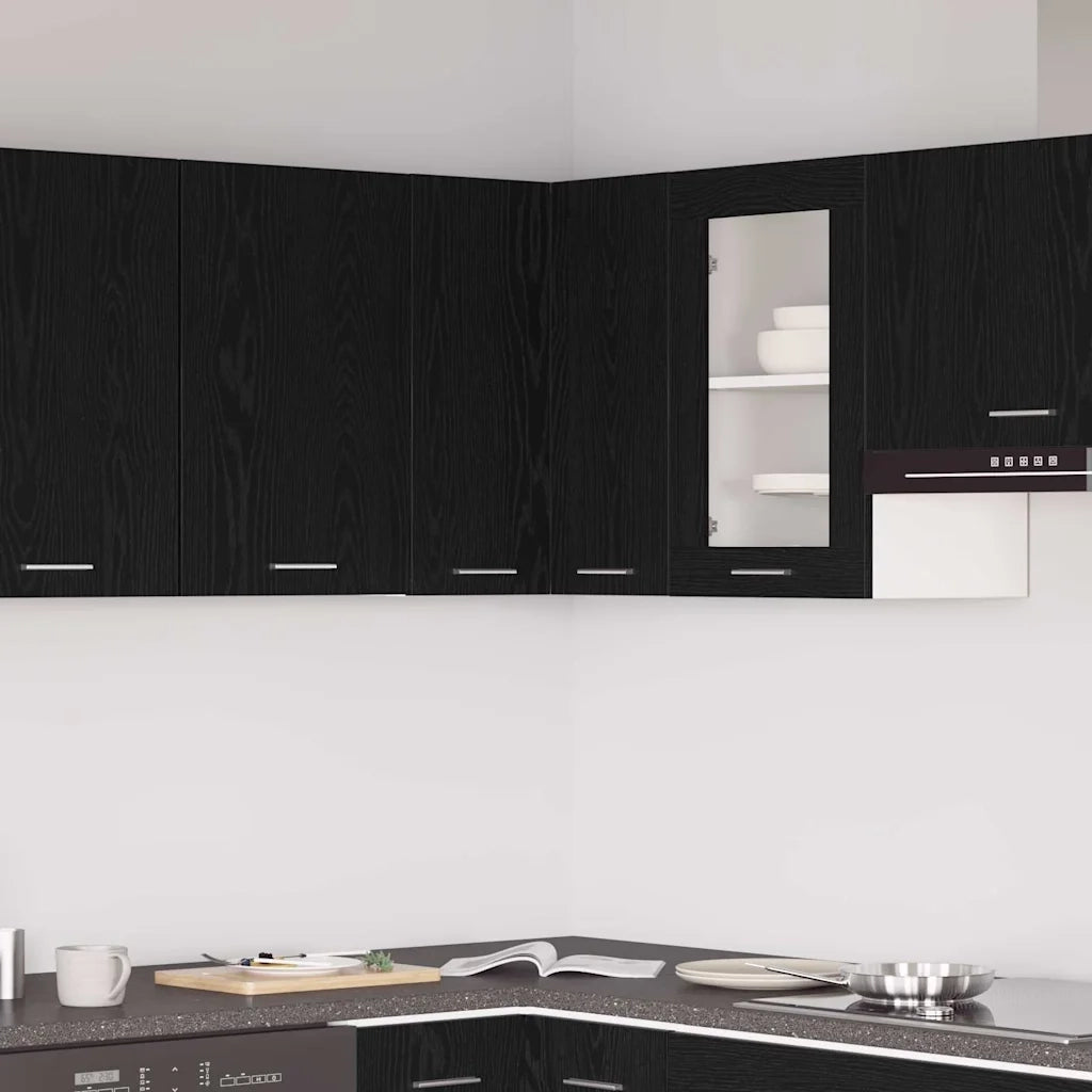 Armadio pensile Lyon Rovere Nero 57 x 57 x 60 cm 863148