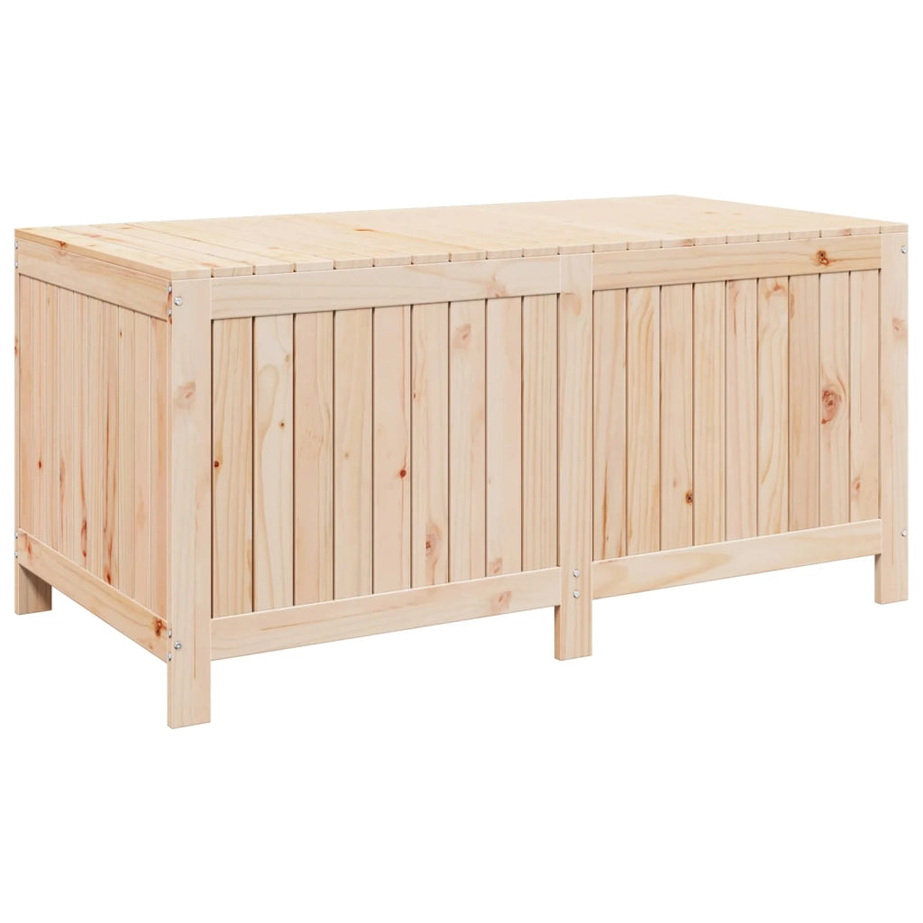 Scatola di Stoccaggio per Giardino 359 L Legno Massello di Pino 865390