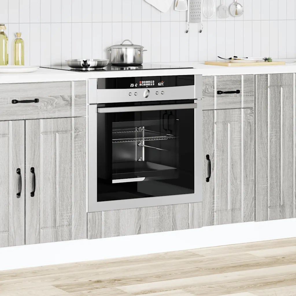 Armadio Forno Lucca Grigio Sonoma in Legno Multistrato