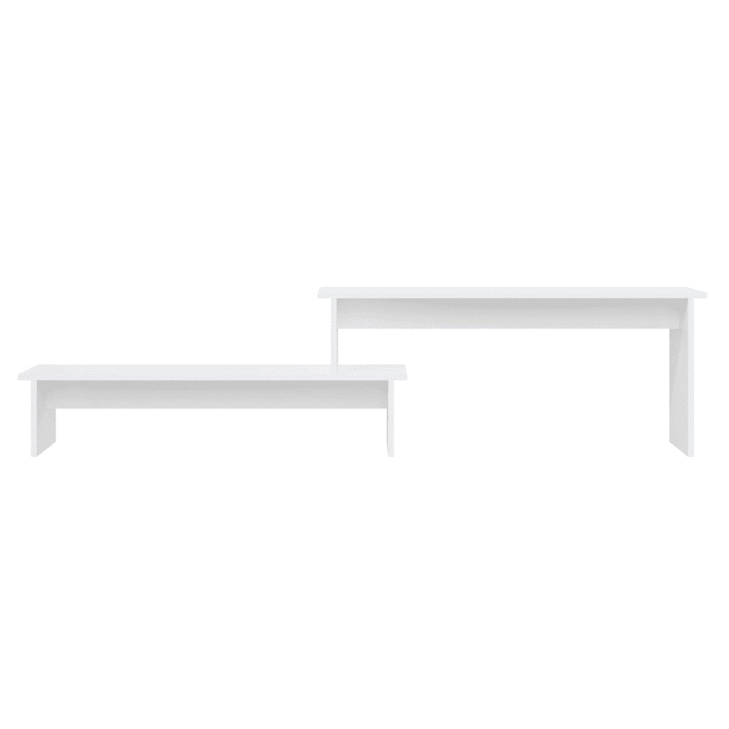 Mobile Porta TV Bianco 180x30x43 cm in Legno Multistrato 806265