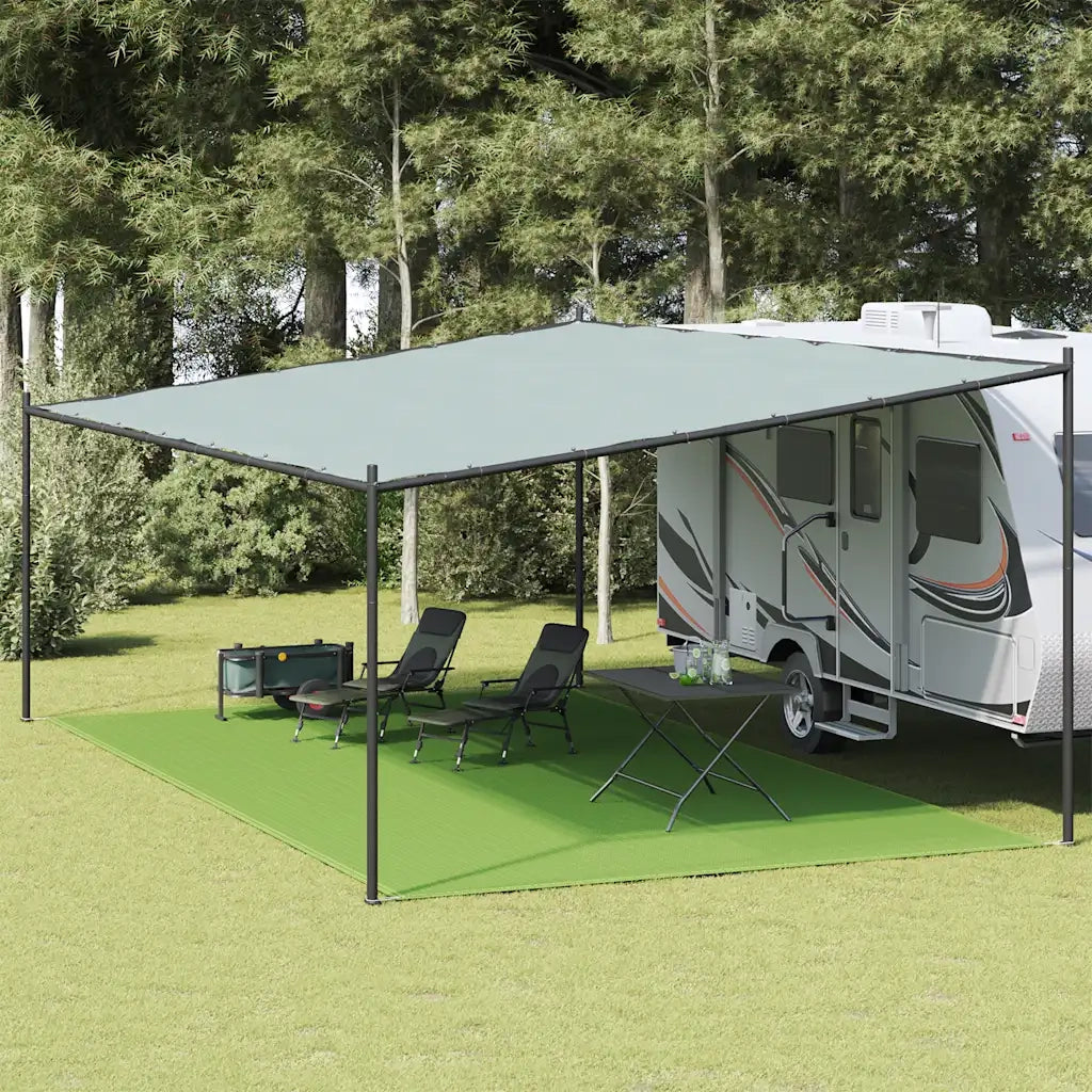 Tappeto da Tenda Verde Chiaro 400x800 cm HDPE 4002287
