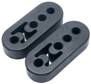 Supporto di scarico universale con gomma - 4 fori - sostituzione pesante - riduzione del rumore - alta densità - lunghezza 110mm - supporto di scarico.