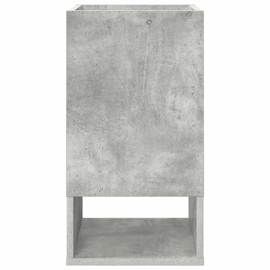 Tavolino Grigio cemento 30 x 30 x 56 cm Legno ingegnerizzato 890934
