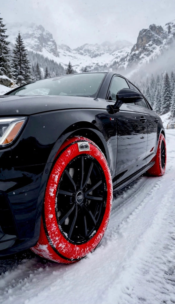 Kit Coperture calze da Neve per Pneumatici XS Omologate | Per Veicoli