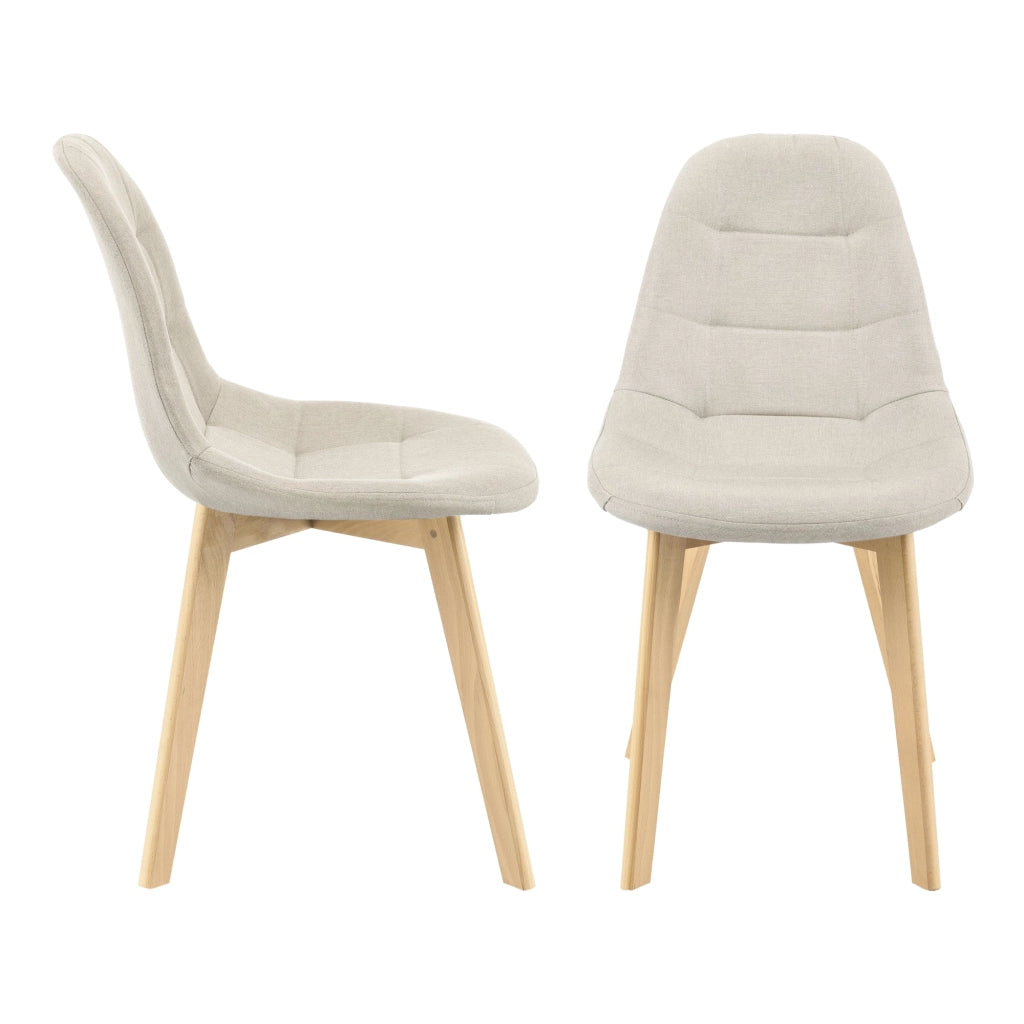 Set di 6 sedie da pranzo 86 x 53 x 47 cm beige 03_0006785