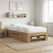 Telaio del letto con storage Rovere Artigianale 80 x 200 cm 3429692