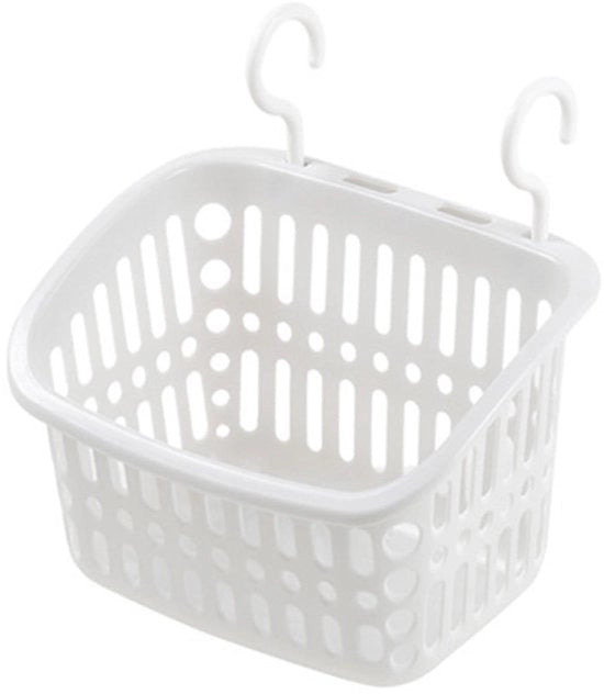 Organizzatore per la spazzatura da appendere - Plastica - Risparmio di spazio - Organizzatore per cucina/bagno - Fissaggio alla parete - Leggero 200 g - Organizzatore per la spazzatura