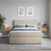 Mobiletto da notte a muro con cassetto 2 pcs Rovere Artigianale 899144