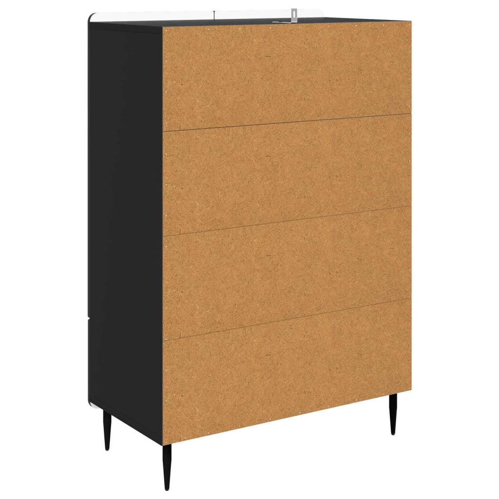 Credenza Nero 66 x 34,5 x 97 cm Legno ingegnerizzato 894436