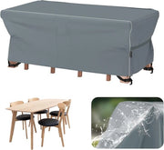 Copertura impermeabile per mobili da giardino - 170 x 95 x 74 cm - Impermeabile e resistente al vento e alle intemperie con strisce riflettenti