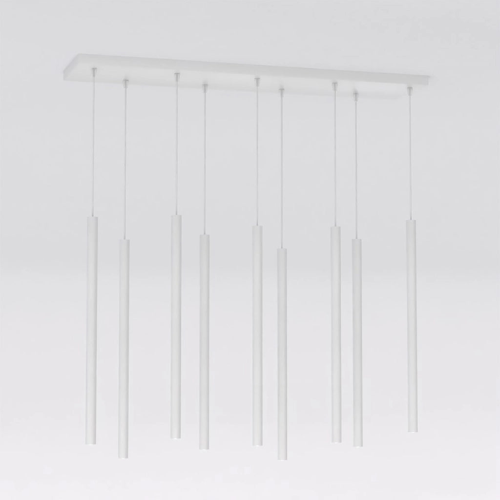 Lampada a sospensione SELTER in acciaio grigio