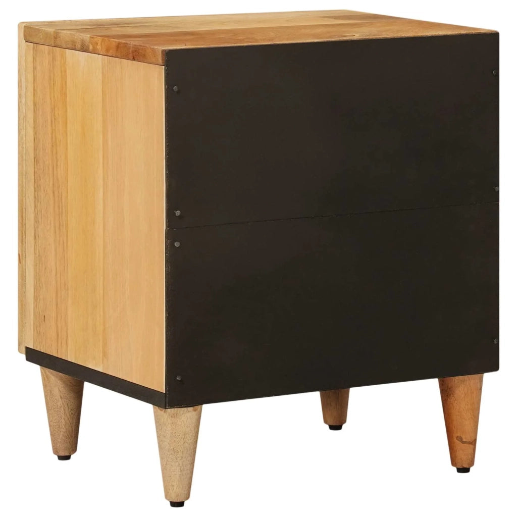 Armadio da Notte 2 pcs Naturale 40 x 33 x 46 cm