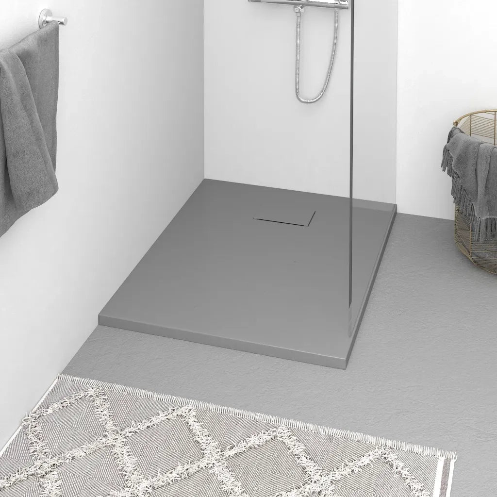Piatto Doccia in SMC Grigio 90x70 cm 148931
